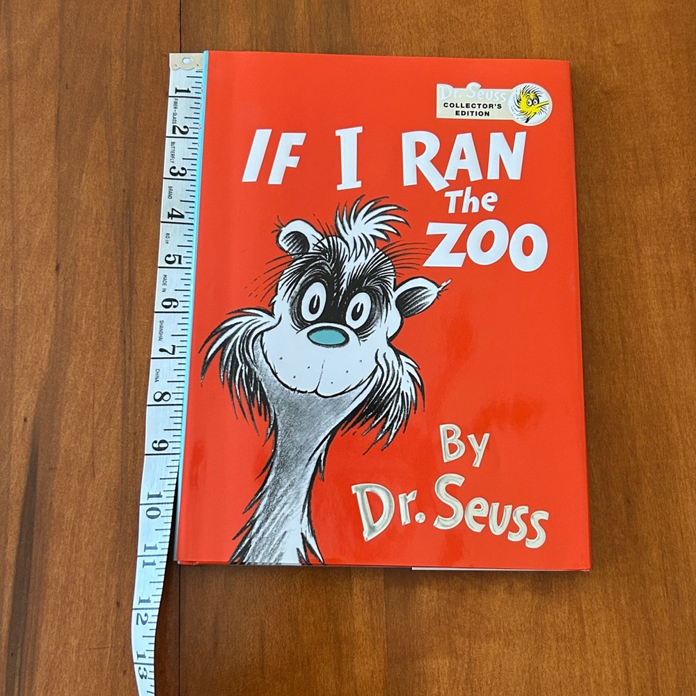NWT Dr. Seuss if I Ean The Zoo book with plush - Picture 6 of 9